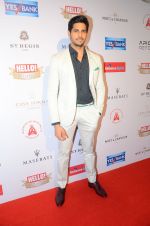 Sidharth Malhotra at Hello Hall of Fame Awards 2016 on 11th April 2016